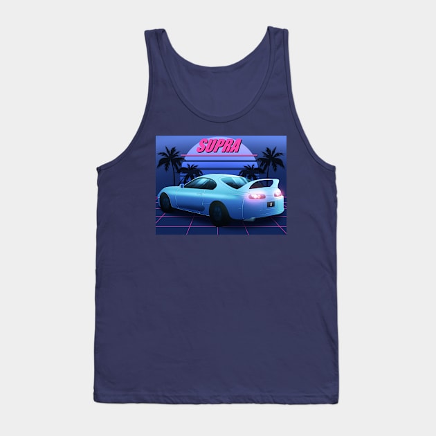 Toyota Supra Tank Top by SenpaiLove